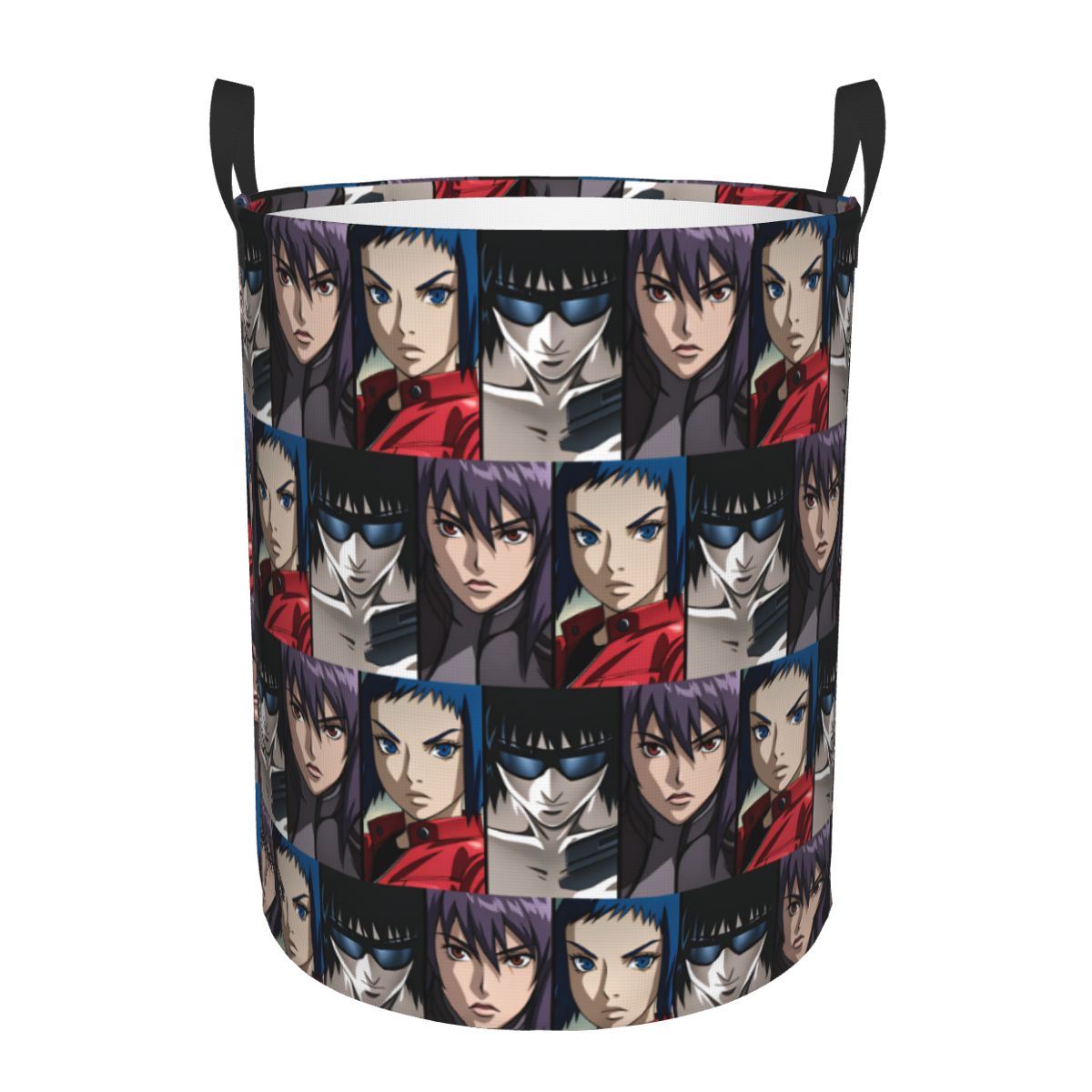 Men Accessories Hamper - ตะกร้าใส่ผ้า Ghost In The Shell ตะกร้าเก็บของขนาดใหญ่