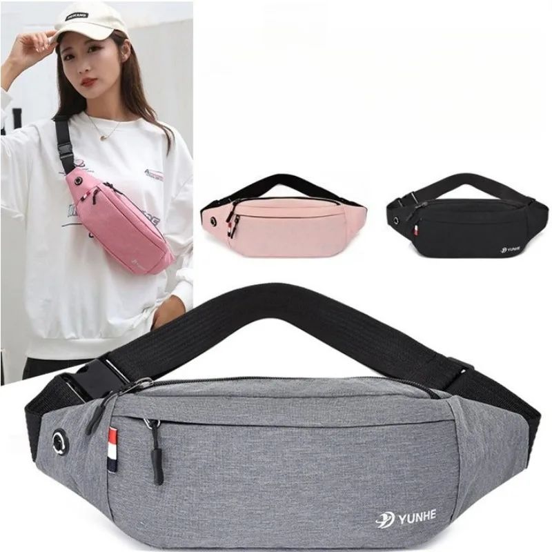 Men Accessories Bag - กระเป๋าคาดเอวผู้ชาย กระเป๋าคาดเอวลำลองขนาดใหญ่ กระเป๋าใส่โทรศัพท์ กระเป๋าเดินทางผู้หญิง กระเป๋าคาดเอวทรงกล้วย กระเป๋าคาดสะโพก