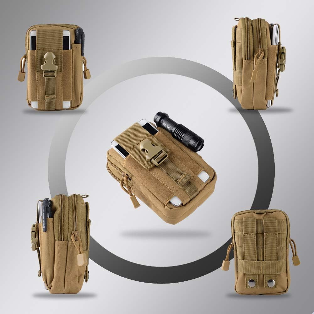 กระเป๋าคาดเอวแบบยุทธวิธี Molle - Men Accessories Box บทวิจารณ์และราคา
