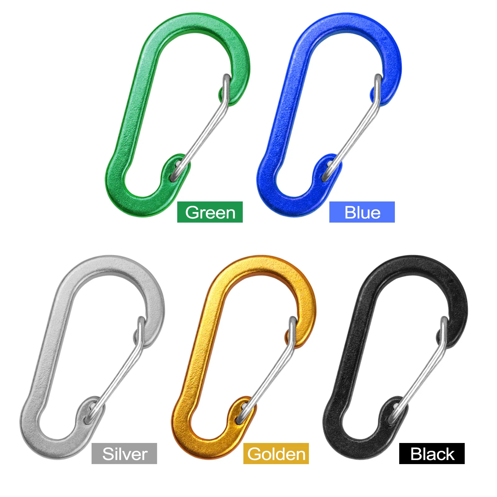 คลิปคาราไบเนอร์ 5/10/12 ชิ้น อ - Keychain Multi Tool บทวิจารณ์และราคา