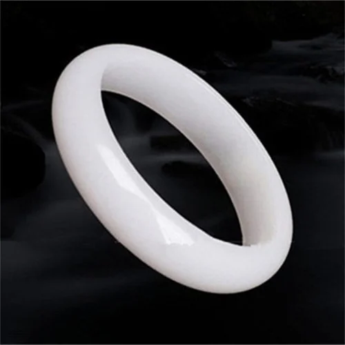 ของแท้หยกสีขาวธรรมชาติสร้อยข้อ - Men Accessories For Hand บทวิจารณ์และราคา