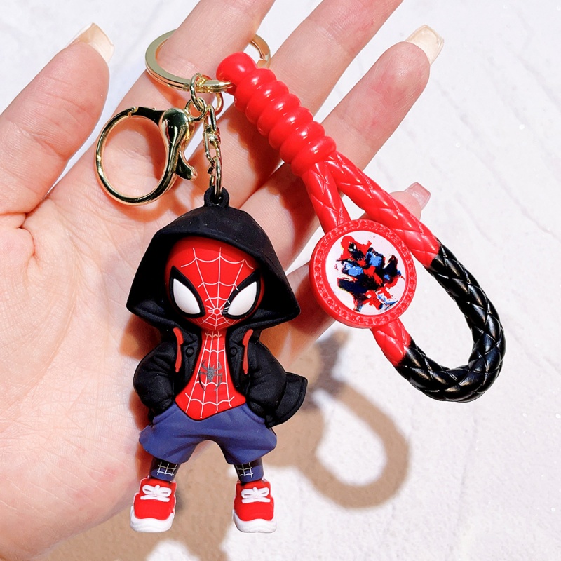 พวงกุญแจซิลิโคนการ์ตูนสไปเดอร์ - Men Accessories Bag บทวิจารณ์และราคา