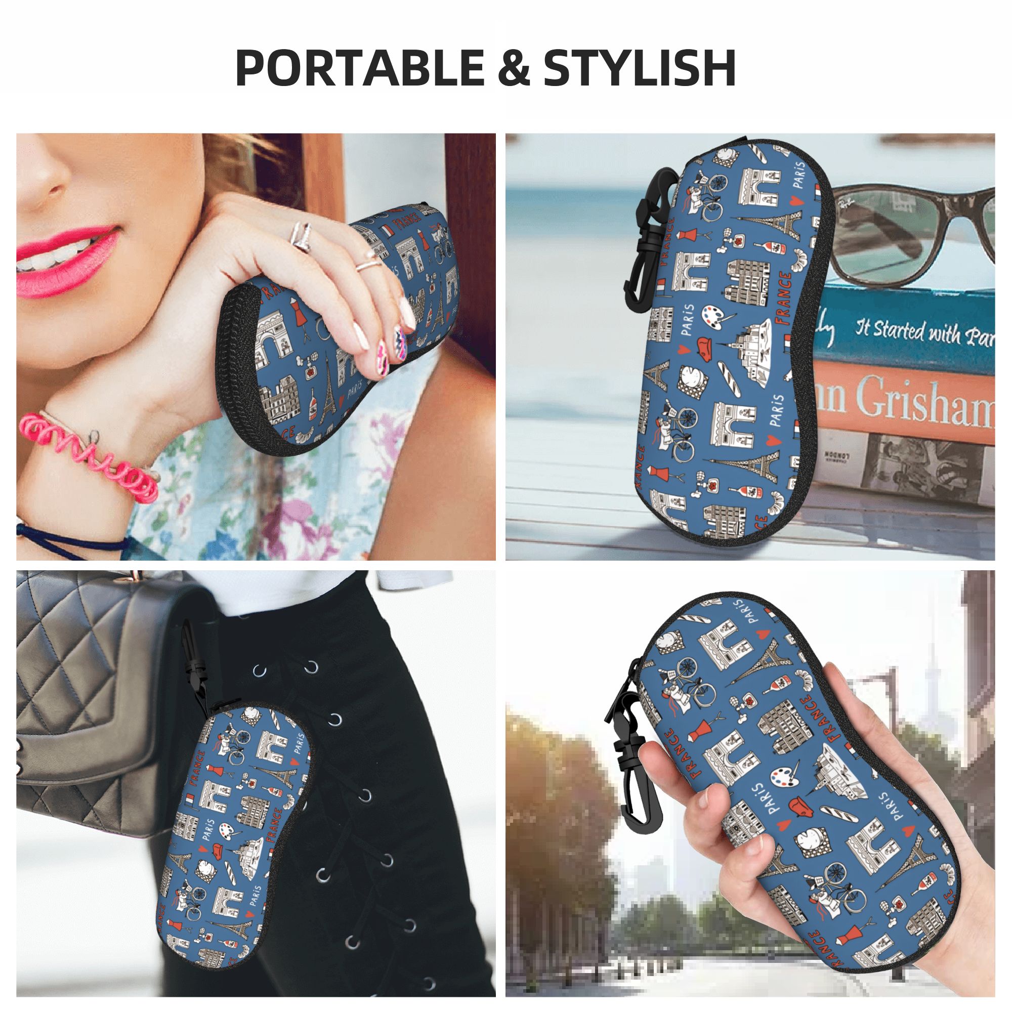 ฝรั่งเศสปารีสกล่องใส่แว่นตาแฟช - Men'S Accessories Paris บทวิจารณ์และราคา
