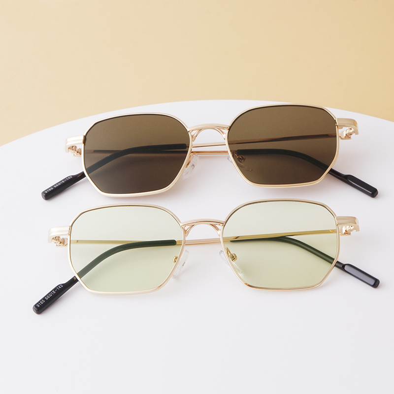 Retro Metal กรอบแว่นตากันแดดผู - Men'S Vacation Accessories บทวิจารณ์และราคา