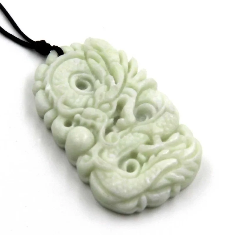 หยกสีขาวธรรมชาติ Dragon Phoeni - Men Accessories For Hand บทวิจารณ์และราคา