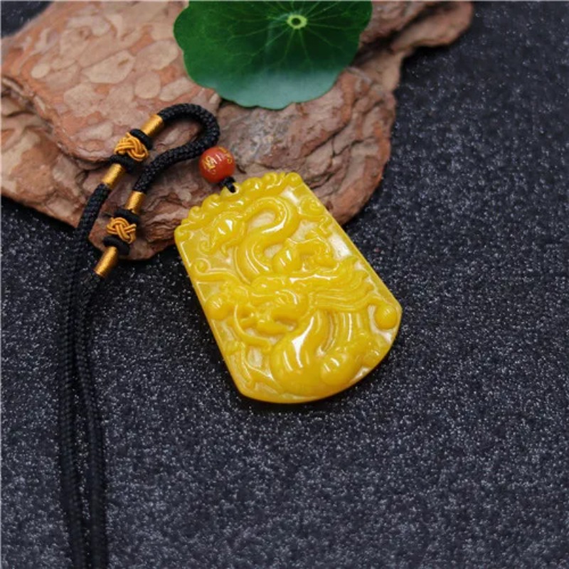 ขายส่งจีนสีเหลืองหยกมังกรจี้หย - Men Accessories For Hand บทวิจารณ์และราคา