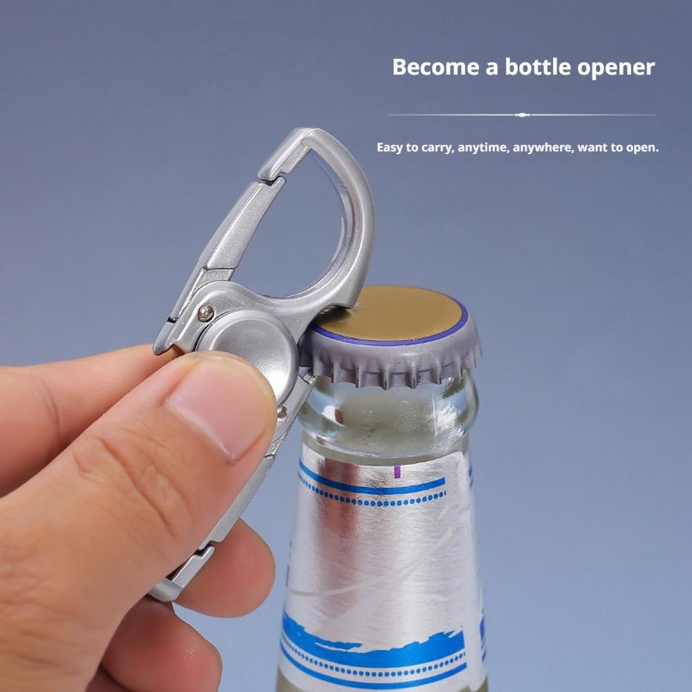 คาราบิเนอร์โลหะพร้อมฟังก์ชันหม - Keychain Multi Tool บทวิจารณ์และราคา