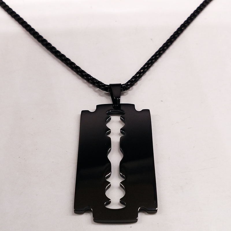 สร้อยคอจี้มีดโกธิคสำหรับผู้ชาย - Men Accessories Aesthetic บทวิจารณ์และราคา