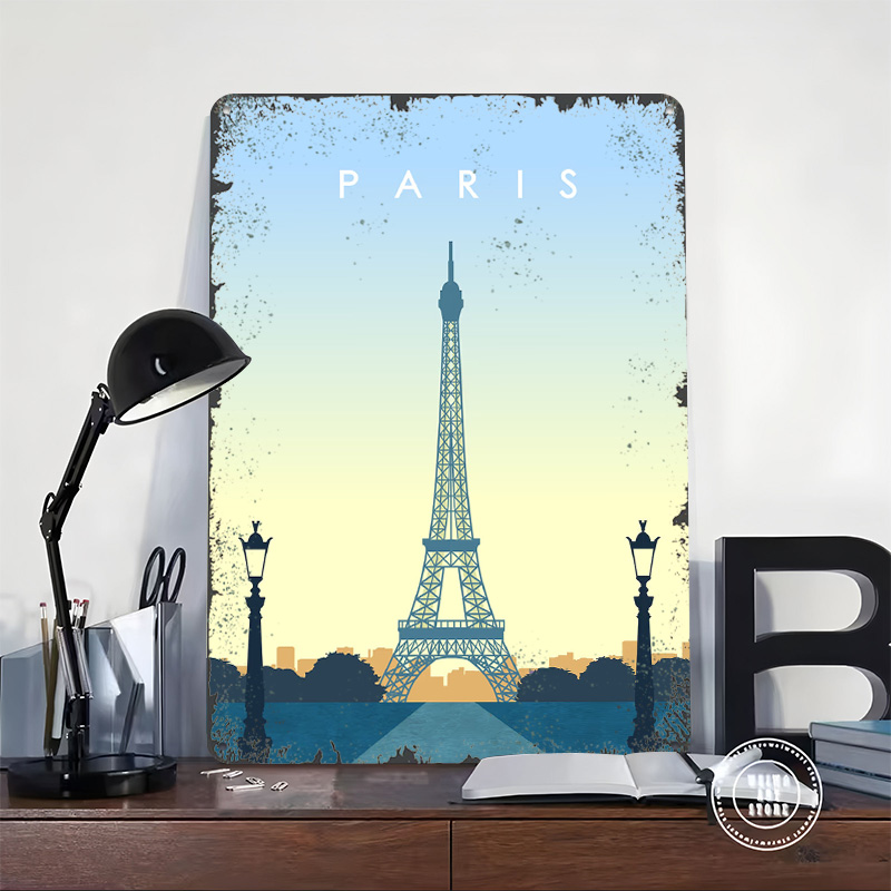 โปสเตอร์พิมพ์ลาย 3 มิติ ลายปาร - Men'S Accessories Paris บทวิจารณ์และราคา