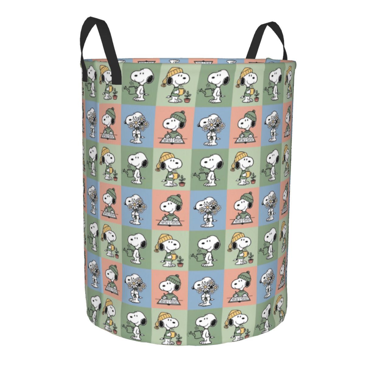 S-Snoopy ตะกร้าใส่ผ้าลายตารางห - Men Accessories Hamper บทวิจารณ์และราคา