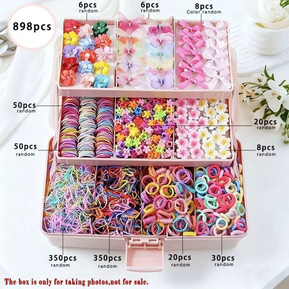 ชุดอุปกรณ์เสริมผมเด็กผู้หญิงแบ - Tie Clip Set บทวิจารณ์และราคา
