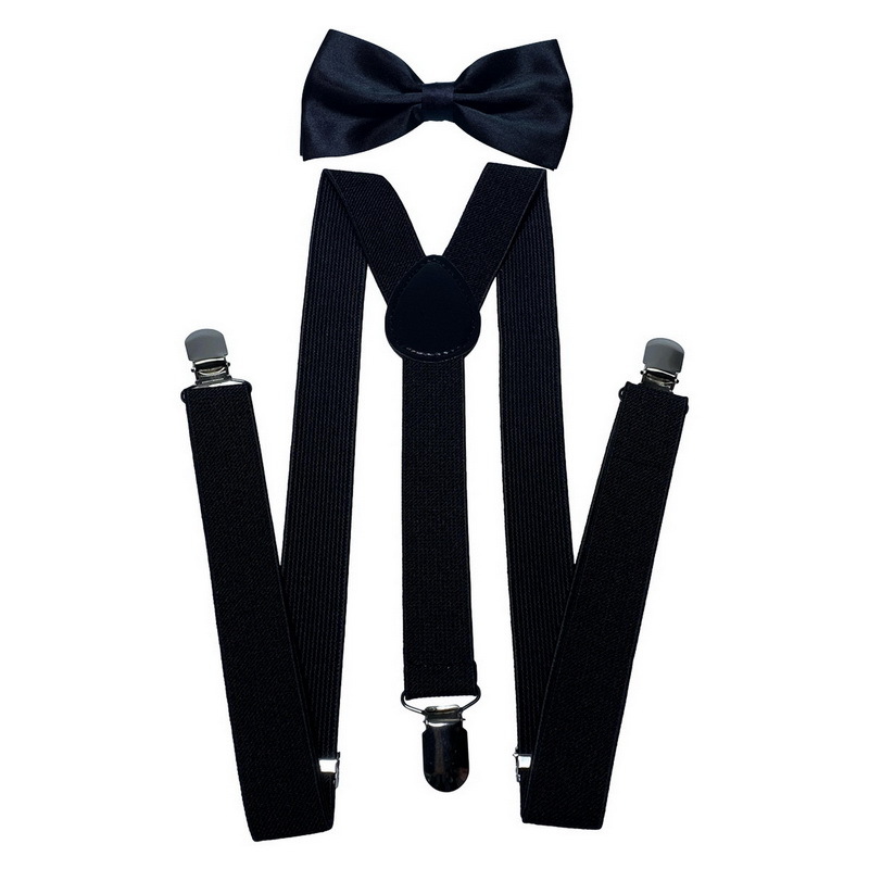 ชุดสายเอี๊ยมยางยืดปรับได้สำหรั - Tie Clip Set บทวิจารณ์และราคา