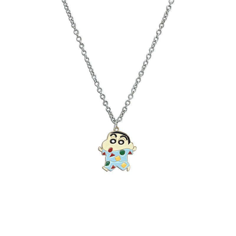 สร้อยคอการ์ตูนครายอนชินจัง สไต - Mens Accessories Style บทวิจารณ์และราคา