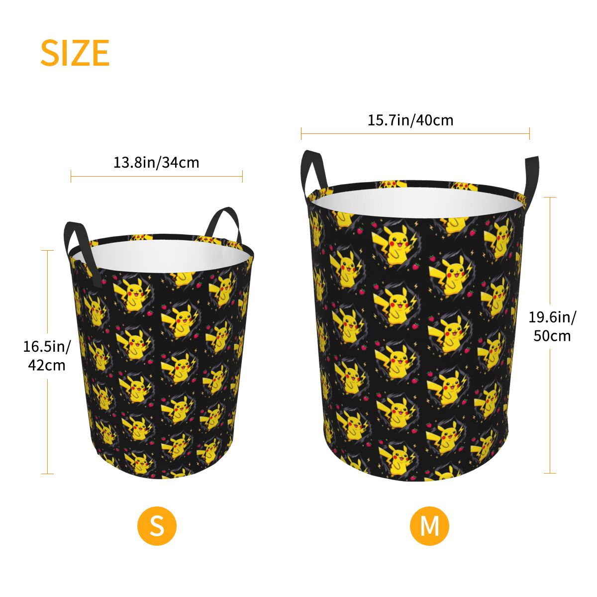 ตะกร้าใส่ผ้าลายการ์ตูนโปเกมอนป - Men Accessories Hamper บทวิจารณ์และราคา