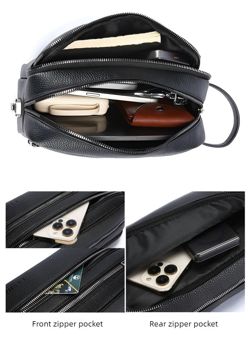 กระเป๋าคลัทช์ผู้ชายสไตล์วินเทจ - Men Accessories Box บทวิจารณ์และราคา