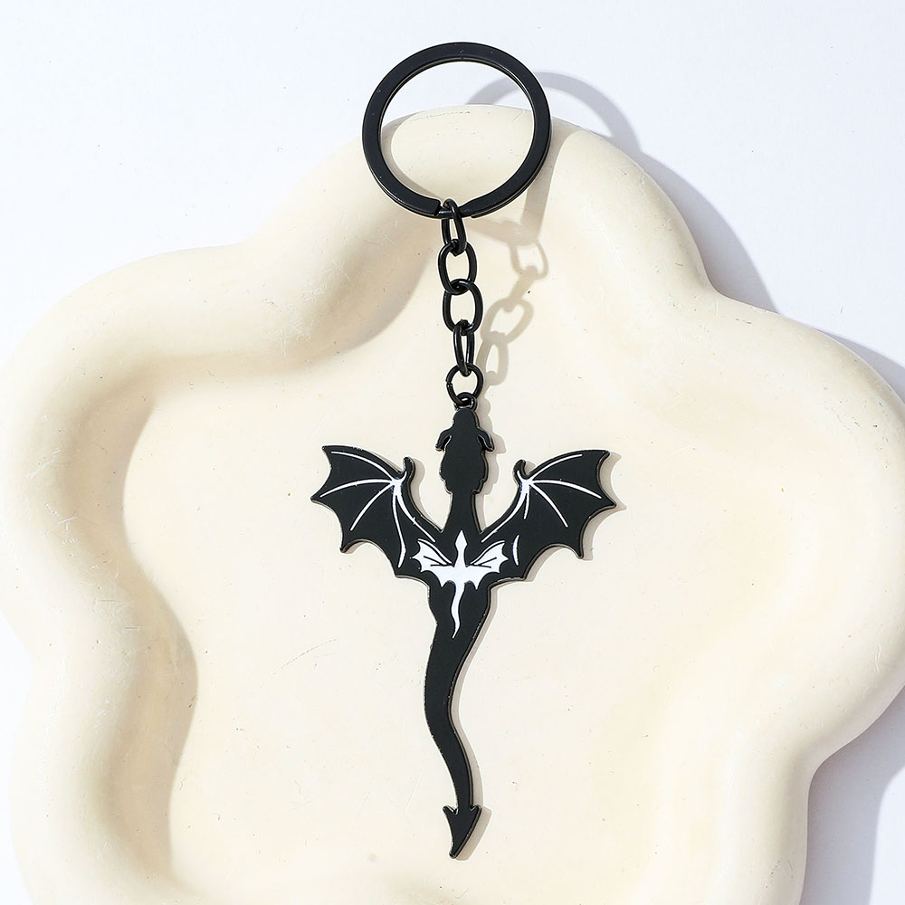 พวงกุญแจมังกรดำสี่ปีก จี้ห้อยก - Men Accessories For Hand บทวิจารณ์และราคา