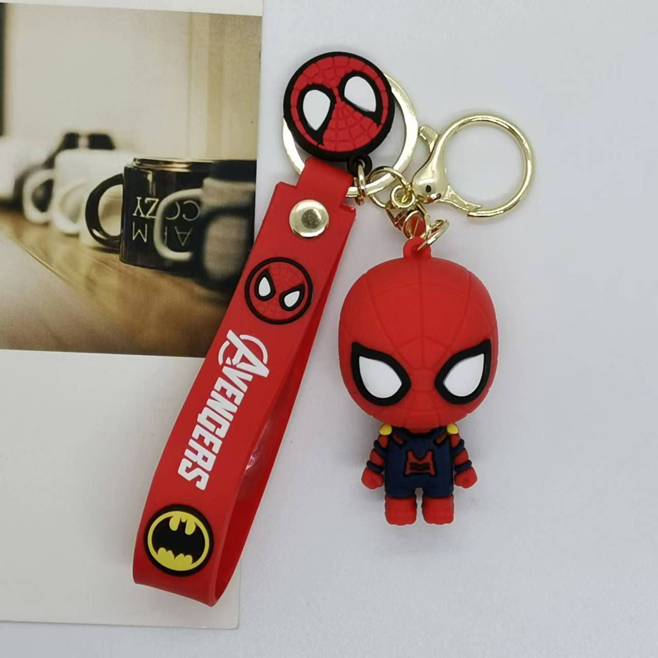 พวงกุญแจตุ๊กตาสไปเดอร์แมนการ์ต - Men Accessories Bag บทวิจารณ์และราคา