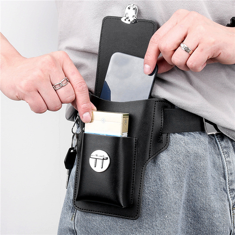 กระเป๋าคาดเอวใส่โทรศัพท์สำหรับ - Men Accessories Box บทวิจารณ์และราคา