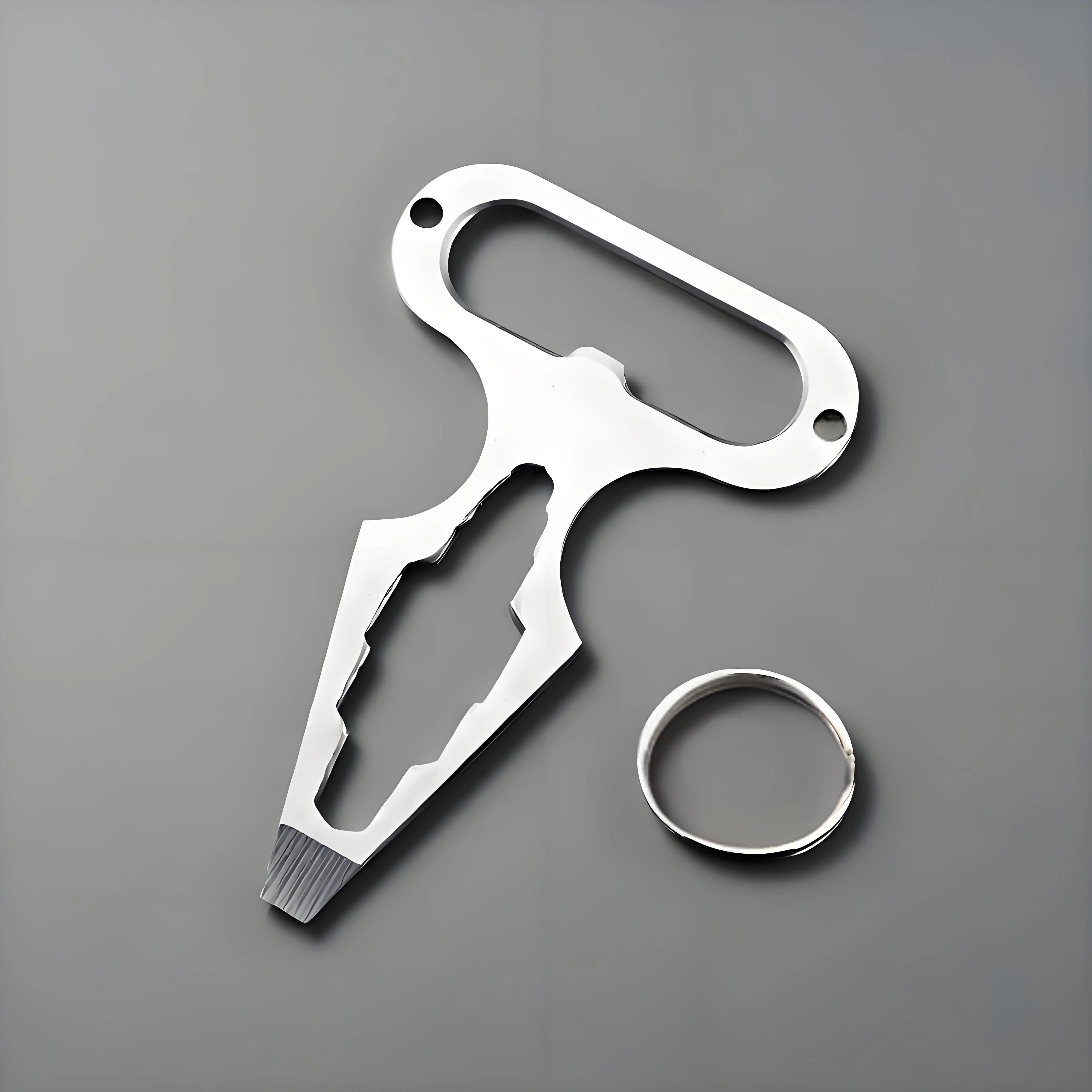 ชุดเครื่องมือเอาตัวรอดกลางแจ้ง - Keychain Multi Tool บทวิจารณ์และราคา
