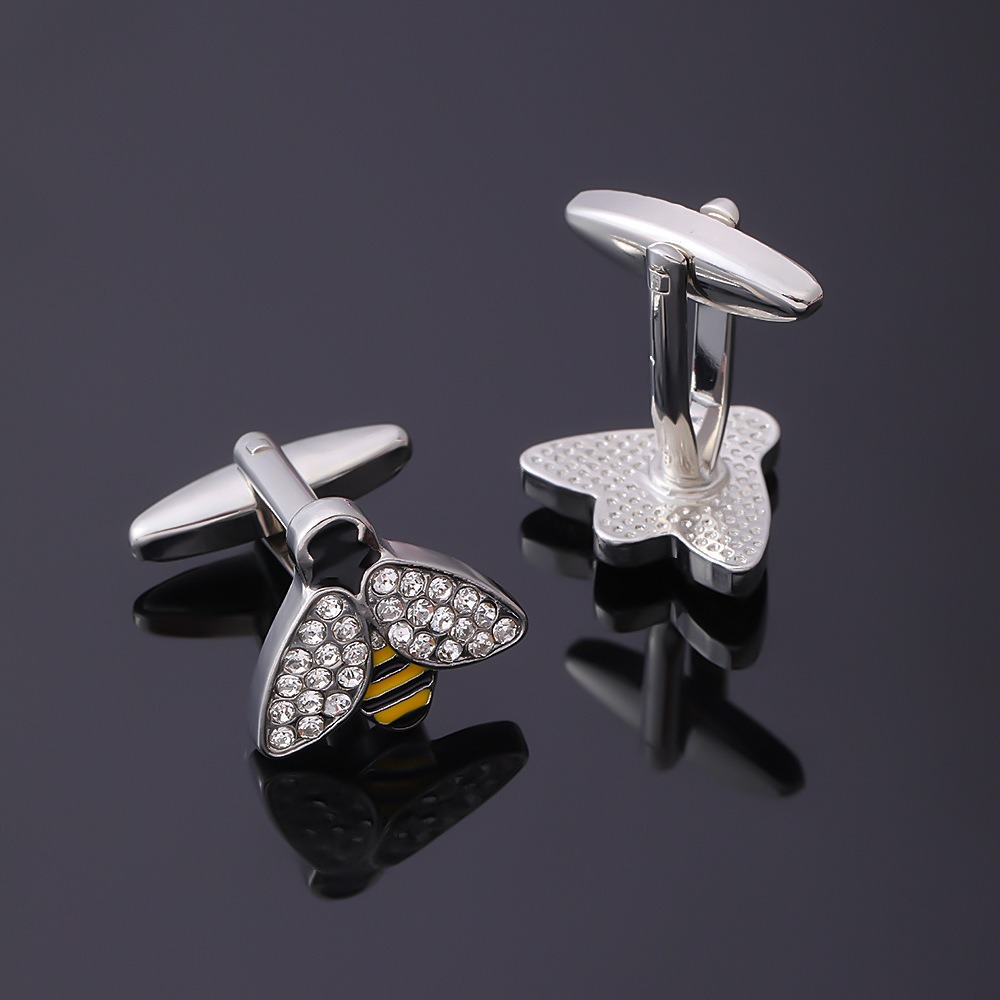 กระดุมข้อมือแบบฝรั่งเศสลายแมลง - Men Accessories Amazon บทวิจารณ์และราคา