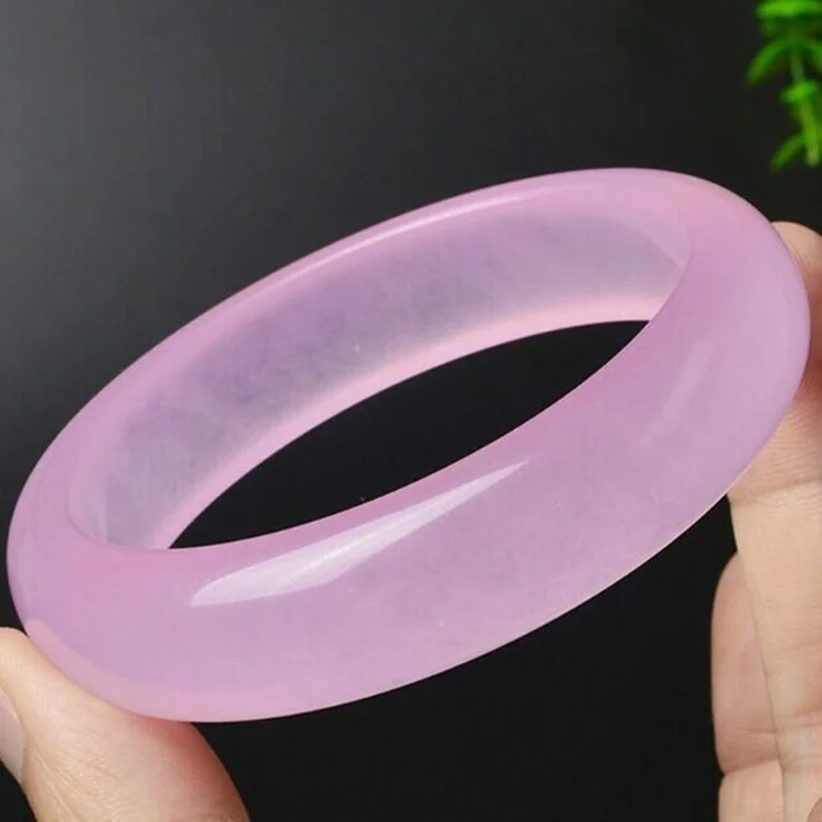 ของแท้หยกสีชมพูกำไลข้อมือสร้อย - Men Accessories For Hand บทวิจารณ์และราคา
