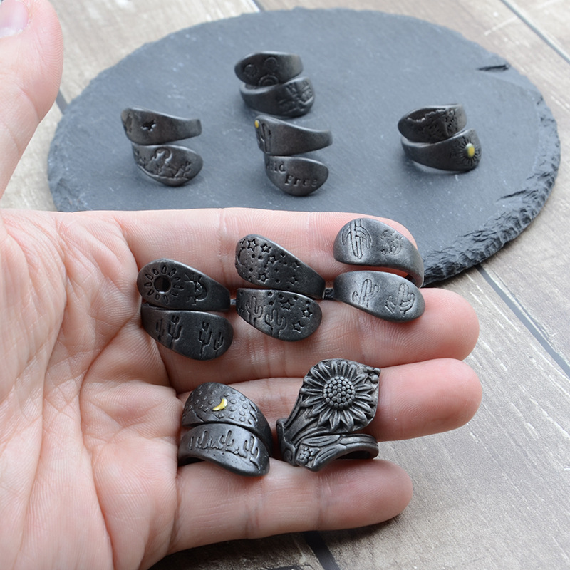 อุปกรณ์เสริม DIY สไตล์เรโทรสำห - Men'S Accessories Rings บทวิจารณ์และราคา