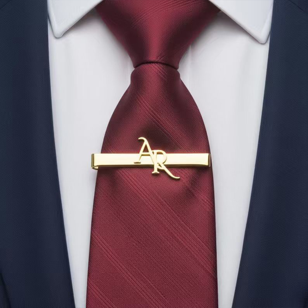 ชุดคลิปหนีบเนคไทสแตนเลสสตีลแบบ - Tie Clip Set บทวิจารณ์และราคา