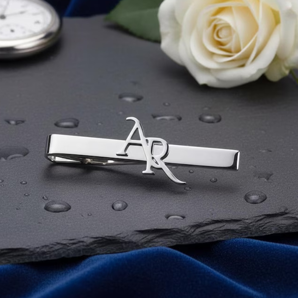 ชุดคลิปหนีบเนคไทสแตนเลสสตีลแบบ - Tie Clip Set บทวิจารณ์และราคา