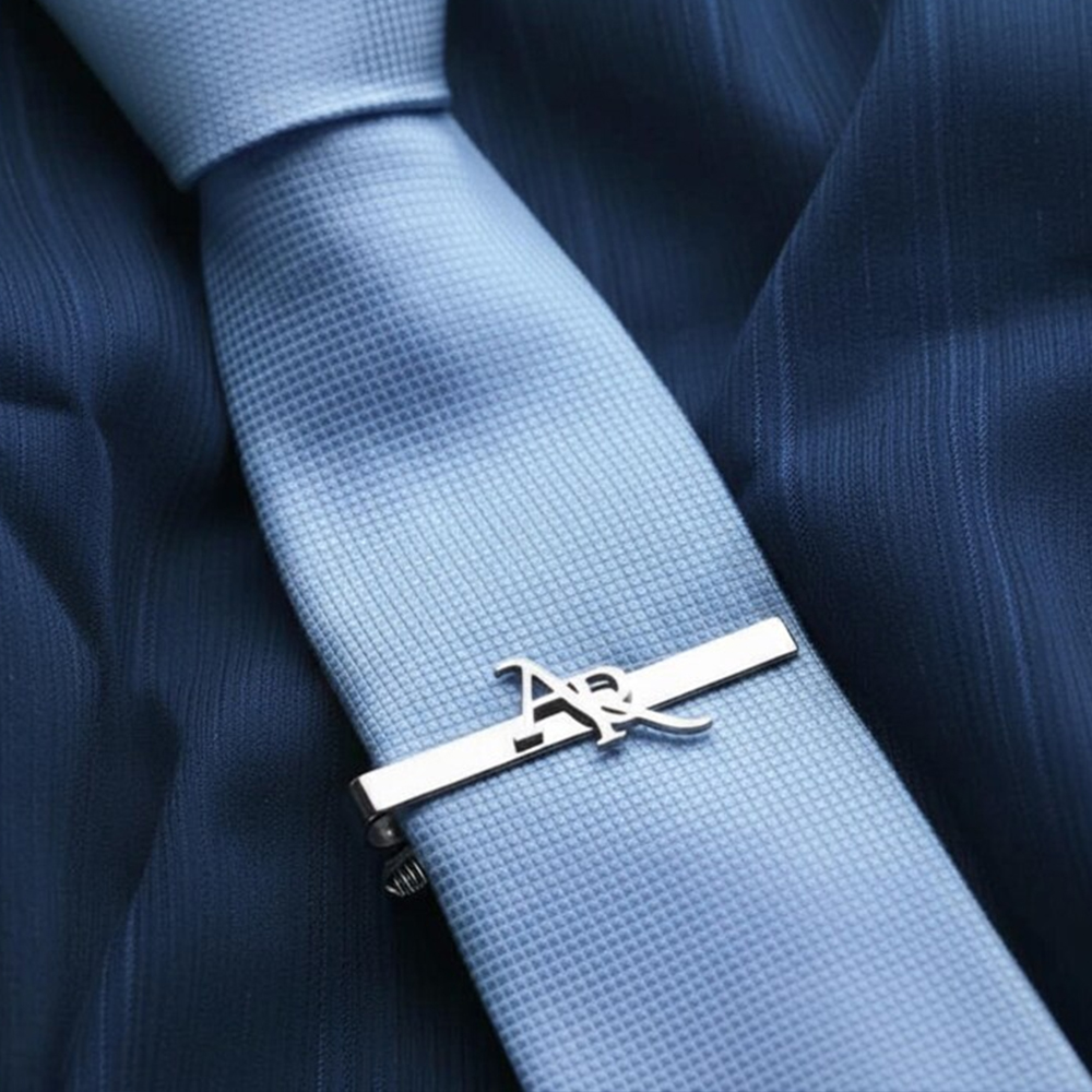 ชุดคลิปหนีบเนคไทสแตนเลสสตีลแบบ - Tie Clip Set บทวิจารณ์และราคา
