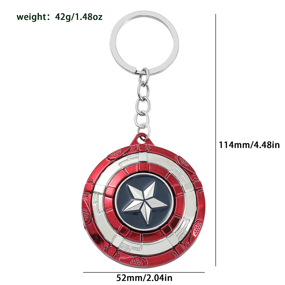 พวงกุญแจโล่ฮีโร่กัปตันอเมริกา  - Men'S Mens Accessories บทวิจารณ์และราคา