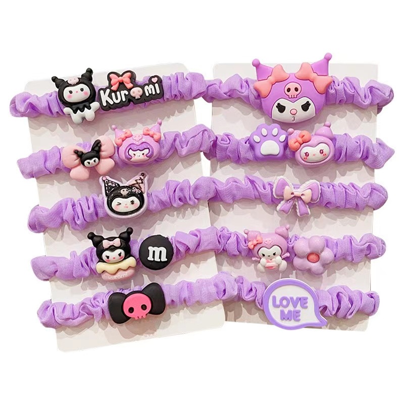 ชุดยางรัดผมการ์ตูน Clow Mi น่า - Tie Clip Set บทวิจารณ์และราคา