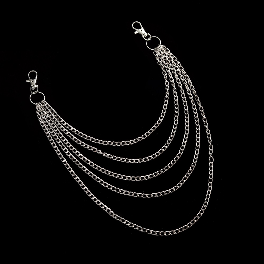 Punk Chain บนกางเกงยีนส์กางเกง - Men Accessories Aesthetic บทวิจารณ์และราคา