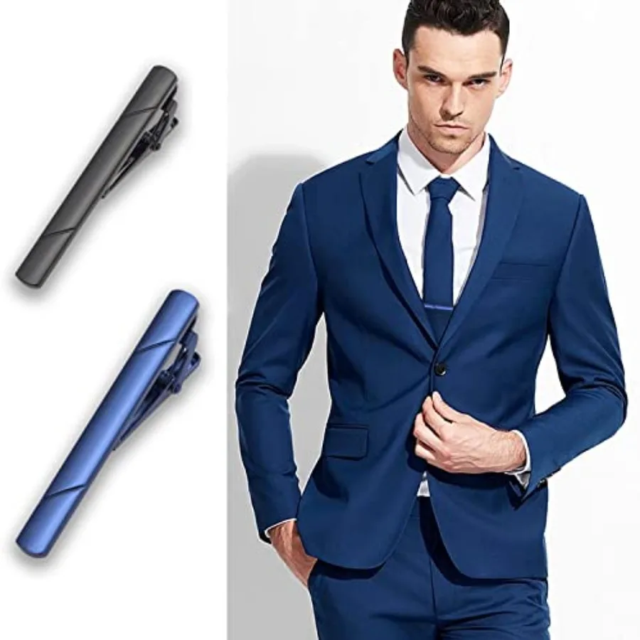คลิปหนีบเนคไทสำหรับผู้ชาย 4 ชิ - Men Accessories Box บทวิจารณ์และราคา