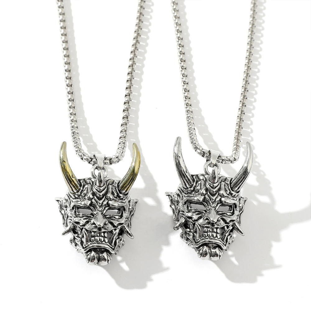 จี้สร้อยคอหน้ากากผี Rascal หล่ - Men Accessories Necklace บทวิจารณ์และราคา