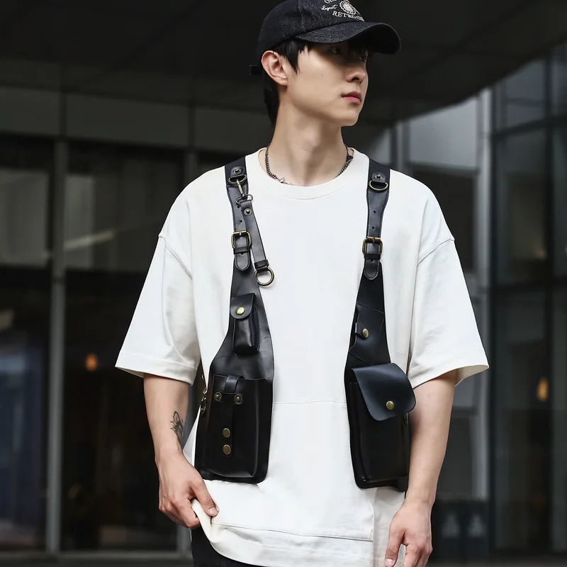 กระเป๋าใส่สะพายหนังสไตล์วินเทจ - Men Accessories Box บทวิจารณ์และราคา