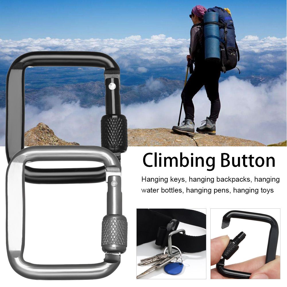 สามเหลี่ยม/สแควร์ Carabiner Ca - Keychain Multi Tool บทวิจารณ์และราคา